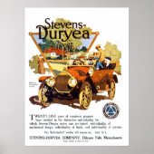 A Stevens Duryea Model AA Poster (Voorkant)