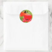 A+ stickers Rode Klaprozen sticker Schoolkinderen (Tas)