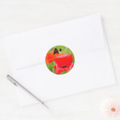 A+ stickers Rode Klaprozen sticker Schoolkinderen (Envelop)