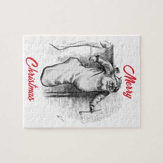 A Stocking Full (1879) van Thomas Nast. Legpuzzel (Horizontaal)