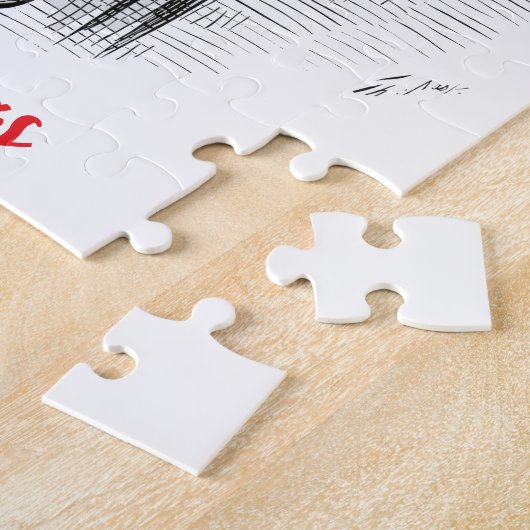 A Stocking Full (1879) van Thomas Nast. Legpuzzel (Zijkant)