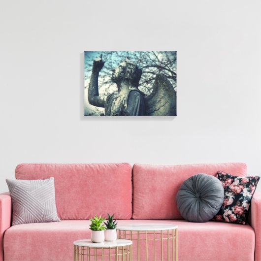 A Stone Angel Canvas Afdruk (Insitu (Woonkamer))