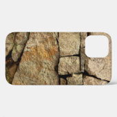 A stone wall made of cobblestones background textu Case-Mate iPhone case (Achterkant (horizontaal))