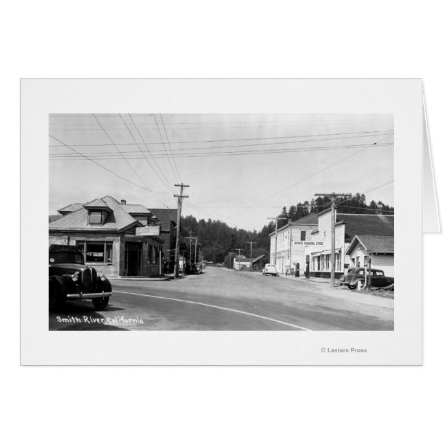 A Street Corner Scene (Voorkant Horizontaal)
