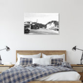 A Street Corner Scene Canvas Afdruk (Insitu (Slaapkamer))