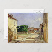 A Street in Avallon Briefkaart (Voorkant / Achterkant)