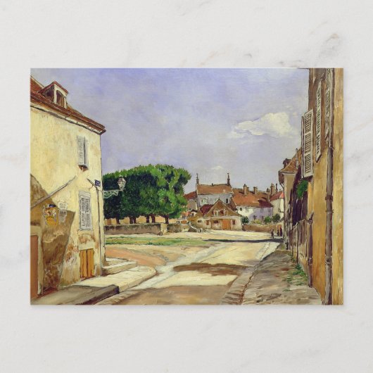 A Street in Avallon Briefkaart (Voorkant)