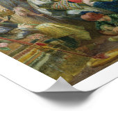 A Street in Cairo (met papier) Poster (Hoek)