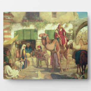 A Street in Jeruzalem, 1867 Fotoplaat