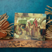 A Street in Jeruzalem, 1867 Fotoplaat (Zijkant)