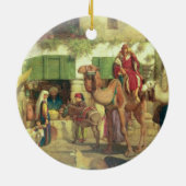 A Street in Jeruzalem, 1867 Keramisch Ornament (Achterkant)