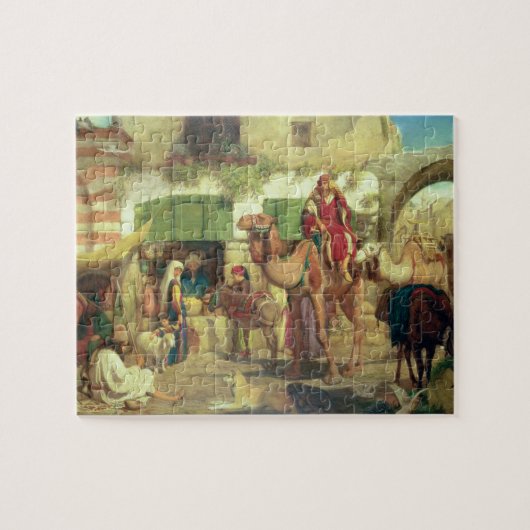 A Street in Jeruzalem, 1867 Legpuzzel (Horizontaal)