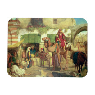 A Street in Jeruzalem, 1867 Magneet