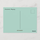 A Street in Montevideo Uruguay Briefkaart (Achterkant)