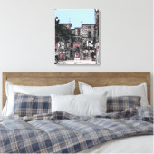 A Street in Pezenas Frankrijk Canvas Afdruk (Insitu (Slaapkamer))