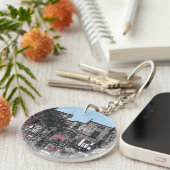 A Street in Pezenas Frankrijk Sleutelhanger (Voorkant Rechts)