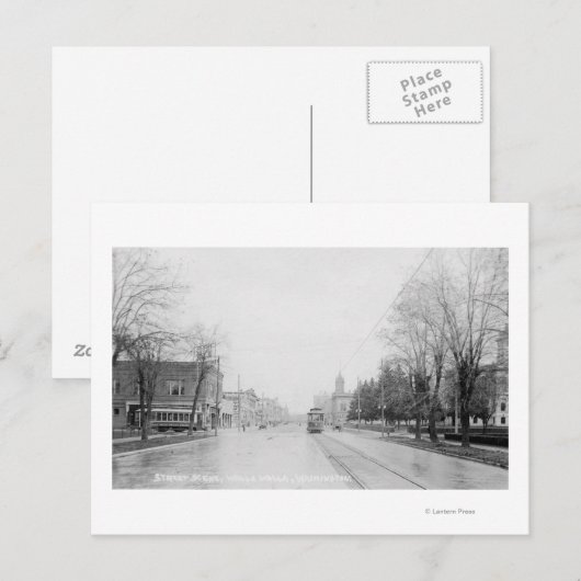 A Street Scene 11 Briefkaart (Voorkant / Achterkant)