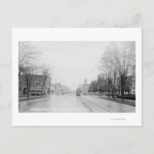 A Street Scene 11 Briefkaart (Voorkant)