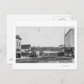 A Street Scene # 1 Briefkaart (Voorkant / Achterkant)