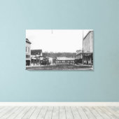 A Street Scene # 1 Canvas Afdruk (Insitu (Houten vloer))