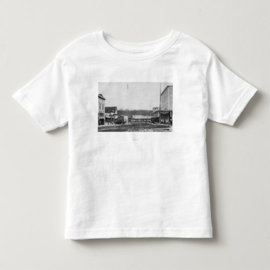 A Street Scene # 1 Kinder Shirts (Voorkant)