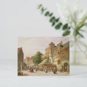 A Street Scene in Amsterdam Briefkaart (Staand voorkant)