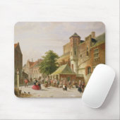 A Street Scene in Amsterdam Muismat (Met muis)