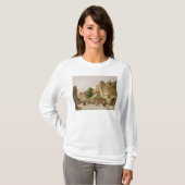 A Street Scene in Amsterdam T-shirt (Voorkant volledig)