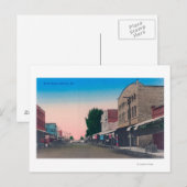 A Street SceneLemoore, CA Briefkaart (Voorkant / Achterkant)