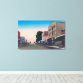 A Street SceneLemoore, CA Canvas Afdruk (Insitu (Houten vloer))