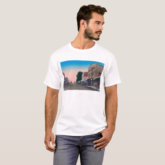 A Street SceneLemoore, CA T-shirt (Voorkant volledig)