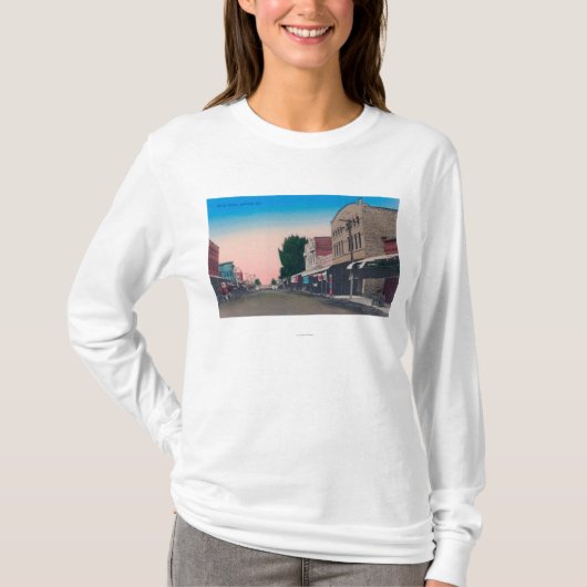 A Street SceneLemoore, CA T-shirt (Voorkant)
