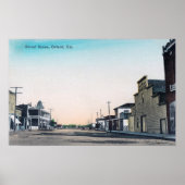 A Street SceneOrland, CA Poster (Voorkant)