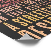 A Streetcar Named Desire Quote  Poster (Hoek)