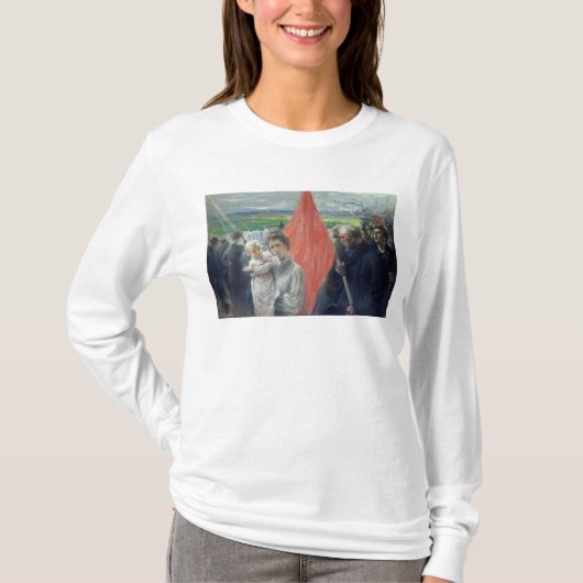 A Strike te Saint-Ouen, 1908 T-shirt (Voorkant)