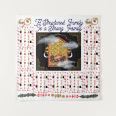 A Structured Family Is a Strong Family Wandkleed (Voorkant)