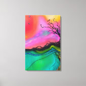 A-structuur Canvas Afdruk (Voorkant)