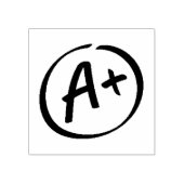 A+ Student Leraar Stempel (Afrduk)