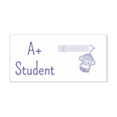 A+ Student Lezing Aap Docent Aanmoediging Zelfinktende Stempel (Design)