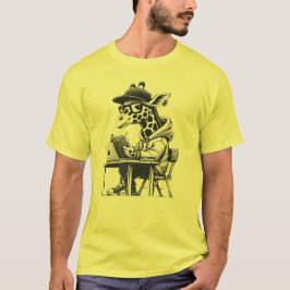 A studious giraffe2 t-shirt