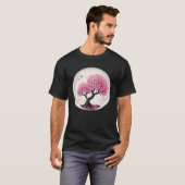 A Stunning and Symbolic Cherry Blossom T-shirt (Voorkant volledig)