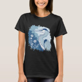 A Stunning Blue Heron Portrait  T-shirt (Voorkant)