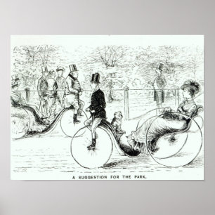 A Suggestie for the Park", 1879 Poster