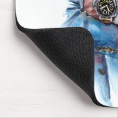 A suit and a watch muismat (Hoek)