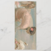 A Summer Morning beroemd gemaakt door Rupert Bunny Menu (Achterkant)