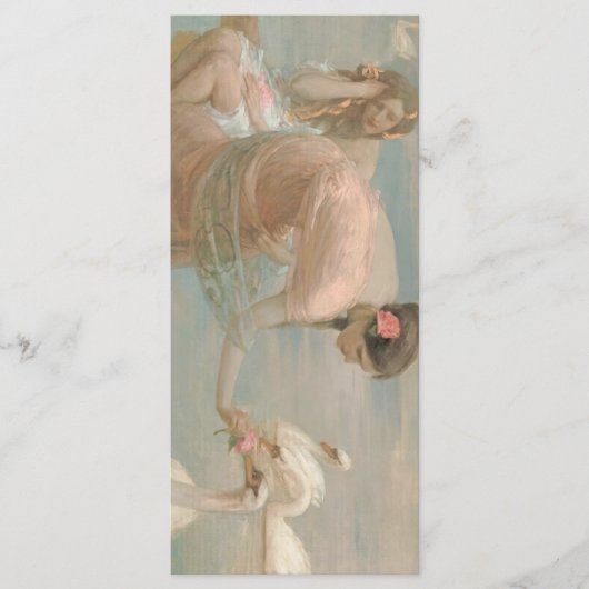 A Summer Morning beroemd gemaakt door Rupert Bunny Menu (Voorkant)