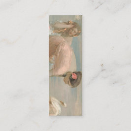 A Summer Morning beroemd gemaakt door Rupert Bunny Mini Visitekaartje