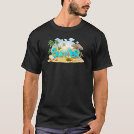A summer T-shirt for those who enjoy summer outdoo