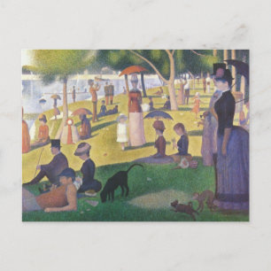 A Sunday Afternoon La Grande Jatte Briefkaart