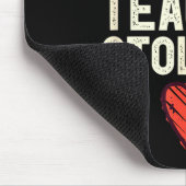 A Super Hot Math Teacher Stole My Heart Valentines Muismat (Hoek)